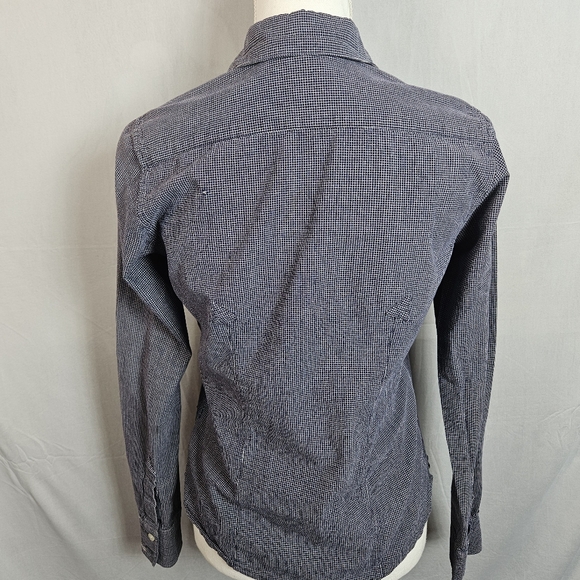 Rockies western plaid button front long sleeve top size small - Picture 6 of 15